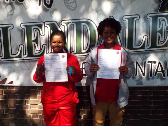 Eden Nelson, left, and Damari Deal