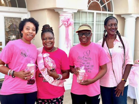 From left, are  Shirhonda Adams, Angela Ned Williams, Francine Fontenot, and Patricia Harrison, vice president of NAUW, Eunice Branch. (Submitted photos)