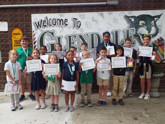 Students of the Month at Glendale