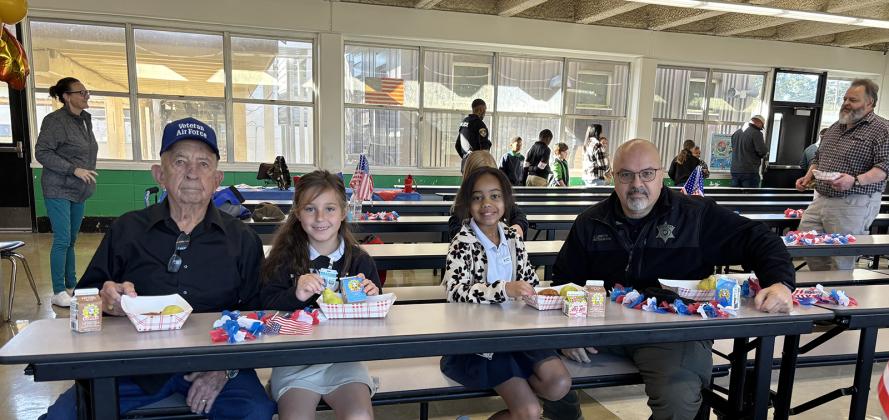 East Elementary held its annual Veterans Breakfast to celebrate Veterans Day.