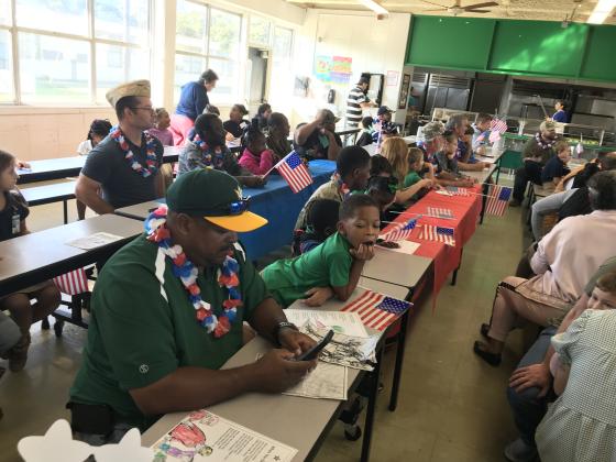 Veterans Program at East Elementary