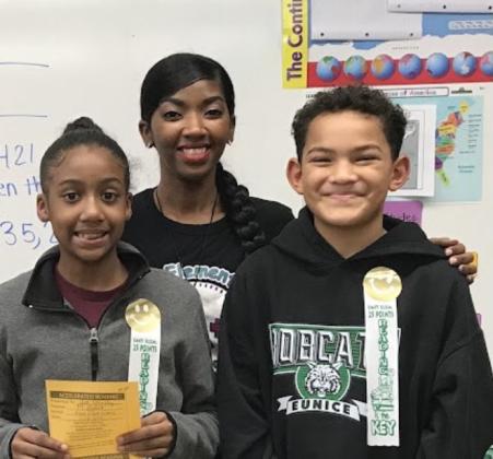 Top AR students at East