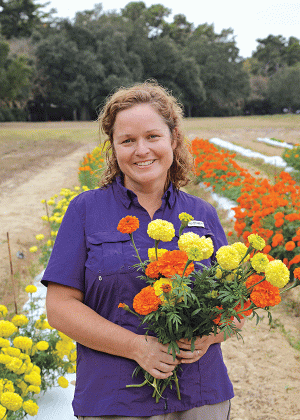 Kathryn “Kiki” Fontenot will assume the role of director of the LSU AgCenter Southwest Region in January. Among other new programs, she plans to test a pilot program for a floral design course. (Photo by Kyle Peveto/LSU AgCenter)