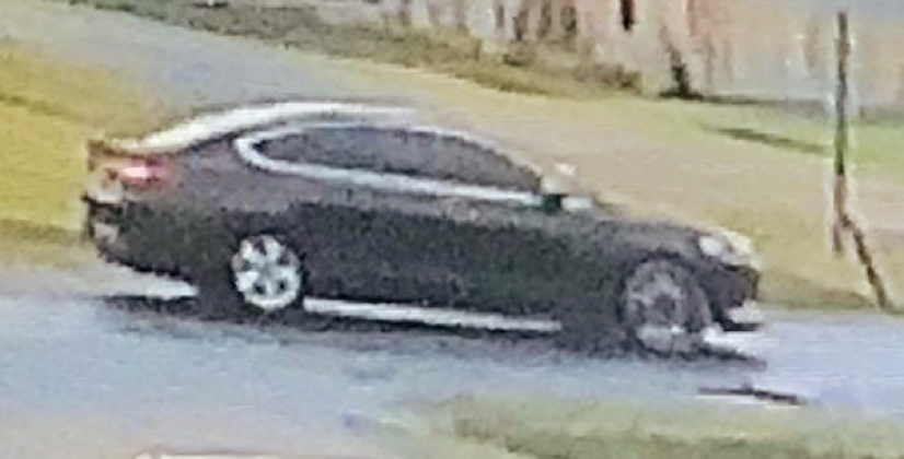 Suspect vehicle in a shooting at Church Point on Nov. 25. (Submitted photo)
