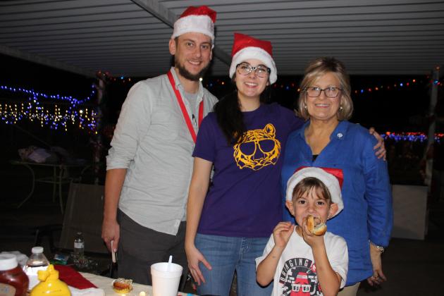 The Soileau family with Connie Thibodeaux
