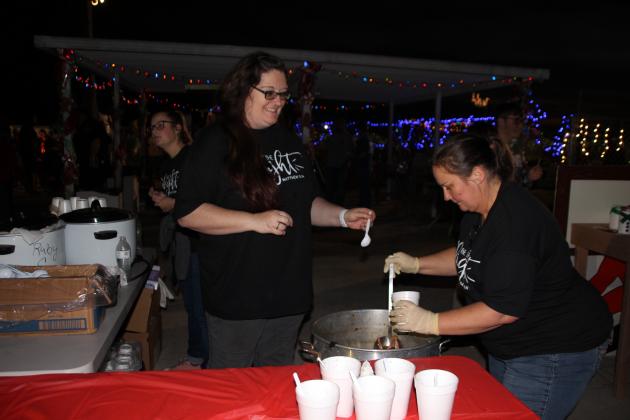 Free gumbo provided by Sunsports