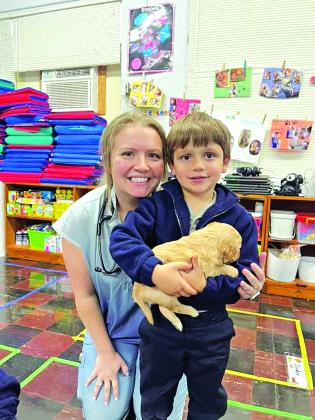 Dr. Leslie Katherine Gautreaux and her son James