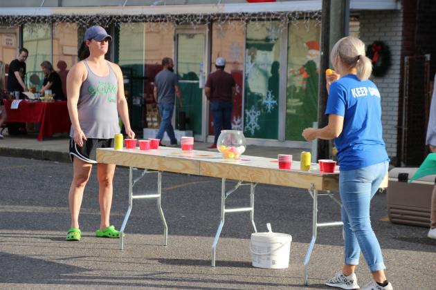 A Beer Pong game