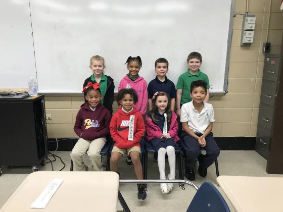 Students of the Month at East
