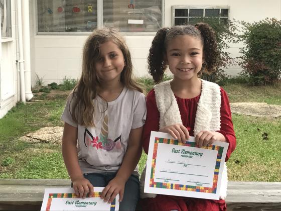Eva Austin and Briona Hudson are Super Students at East