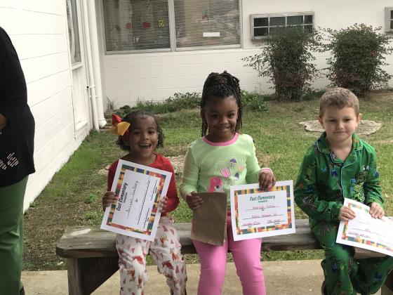 Aviyah Guillory, Amariyah Pickney and Henry Boquet