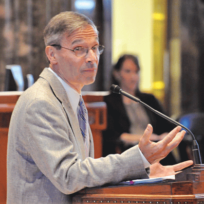Sen. Fred Mills became a target of conservatives within his own party after he bucked his party to kill a proposed ban on gender affirming health care for minors. (Photo by Sarah Gamard/LSU Manship School News Service)