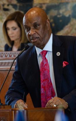 Rep. Randal Gaines, D-LaPlace (Photo credit: Allison Allsop/ LSU Manship School New Service)
