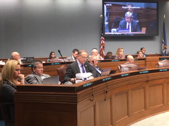 State Rep. Tony Bacala, R-Prairieville, (center) represents a fast-growing suburban area near Baton Rouge.