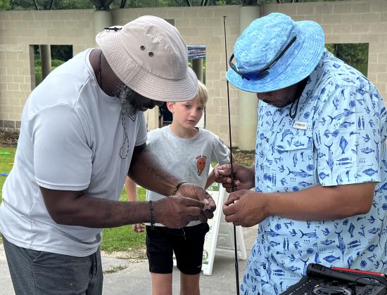 Reeling In Memories at Eunice City Lake