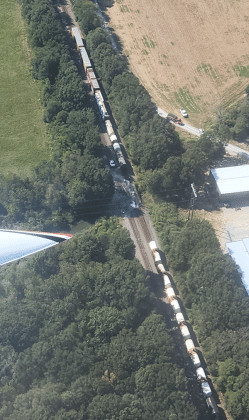 Aerial view. (St. Landry Parish Government photo)