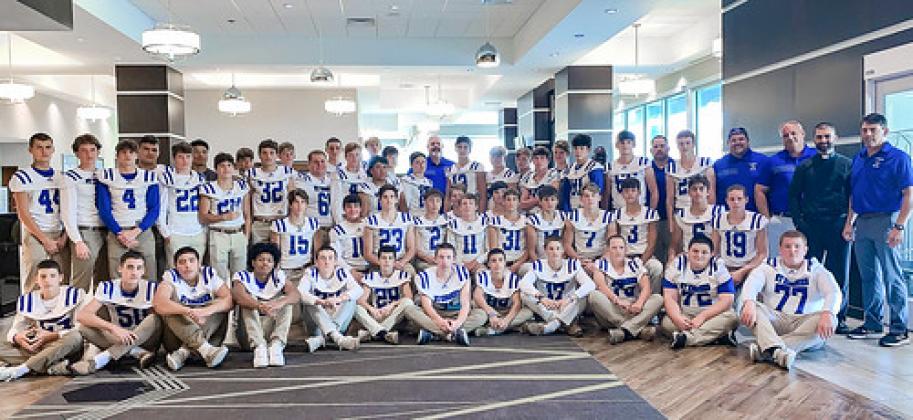 St. Edmund team at Catholic Bowl II (Photo by Dwight Jodon)