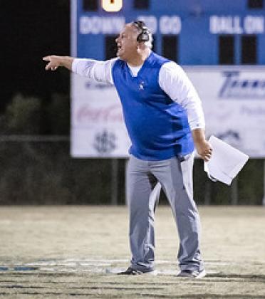 St. Ed's coach James Shiver (Photo by Dwight Jodon)
