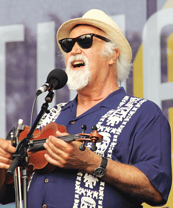 Michael Doucet at the 2014 Festival International in Lafayette.