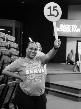 New Hope Church Back to school fair, Woman