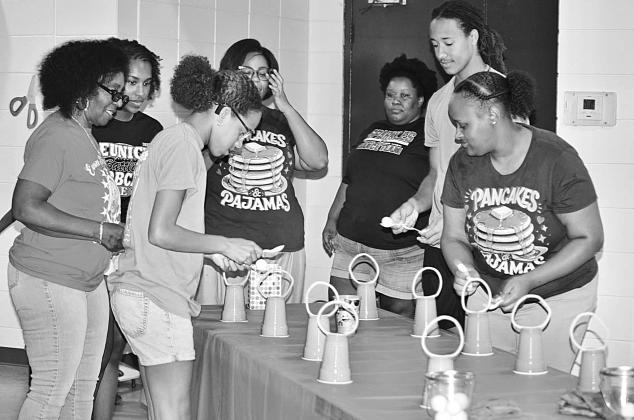 Group playing games