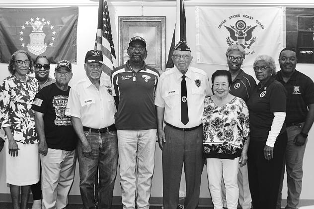 St. Landry Parish Veterans Purple Heart Day group photo