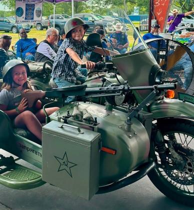 Children on motorcycle