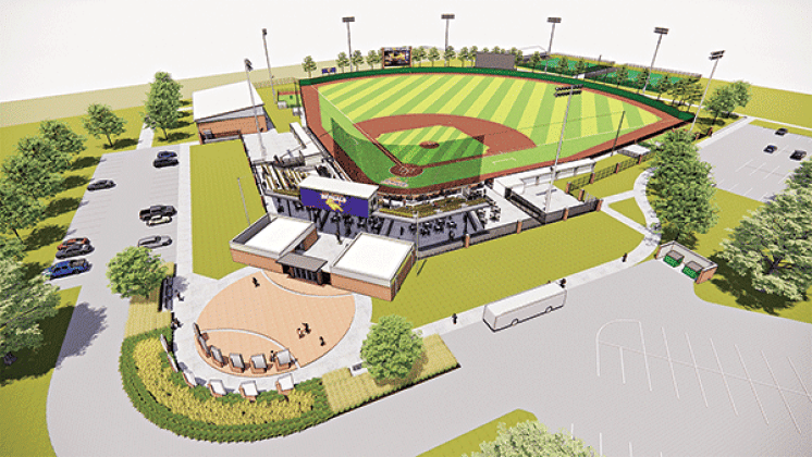 An artist’s rendition of the new Bengal Stadium.