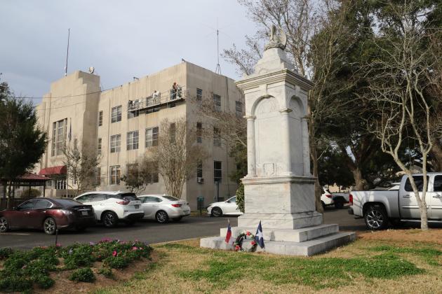 Parish President Jesse Bellard said removal of the monument may begin today. (Photo by Harlan Kirgan)
