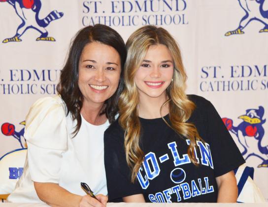Crystal DeVillier and Karleigh Soileau