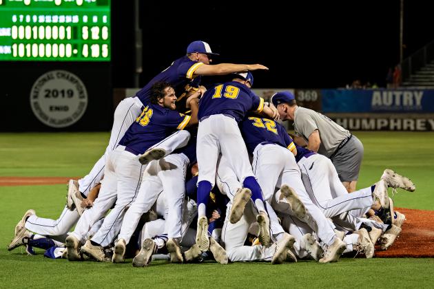 LSUE 2021 NJCAA Div. II national champs