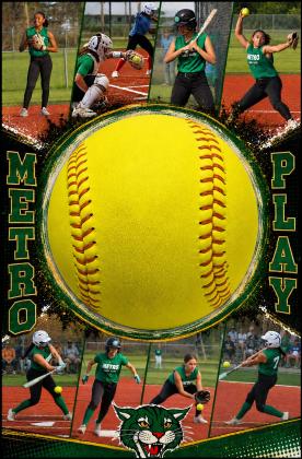 softball players
