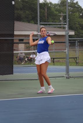 Laura Kate Miller playing to win. (Photo by Amy Myers)