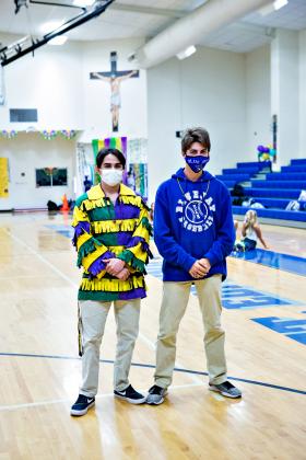 Earning the highest ACT Scores at St. Edmund High School were Dylan Miller and T.J. Deshotel. Both are seniors. (Submitted photos)