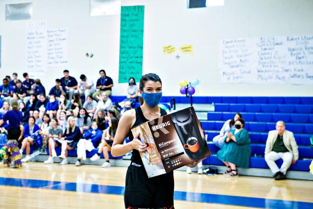 Savannah DeVillier Student of the Year at St. Edmund