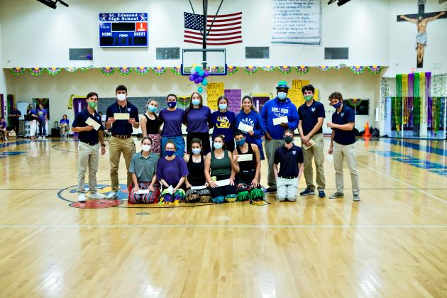 Literary Rally St. Edmund students honored.