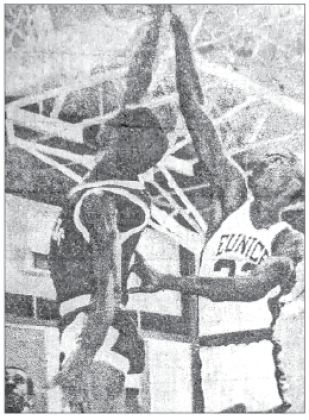 Clarence Arceneaux was a three-time All-District, All-Parish and All-State performer who was down right dominant at times. (Submitted photo)