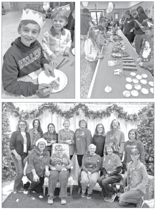 A Jingle &amp; Mingle with Santa event was held Sunday, Dec. 7, at St. Lawrence Church in Mowata. There were games, cookie decorating and ornament decorating at the event, which was sponsored by ‘Women of Grace.’ (Submitted photos)