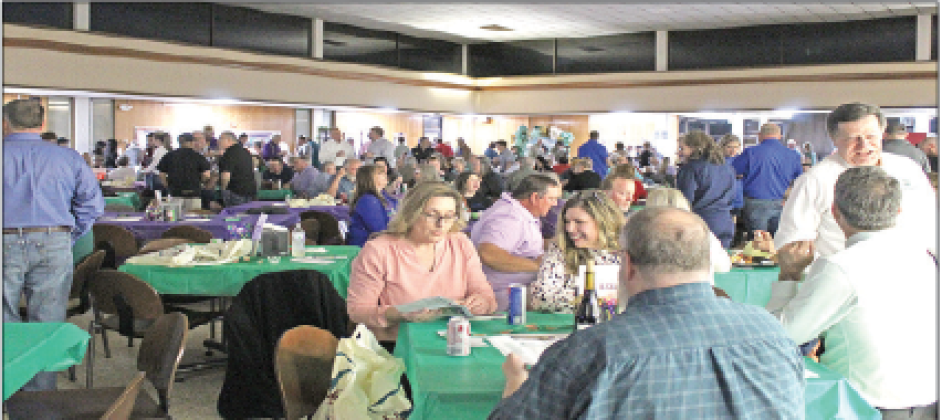 The 15th annual Taster’s Choice will be held from 6 until 9 p.m. Wednesday, Feb. 11, at the Mumphrey Center on LSUE campus. Pictured is the crowd at the event last year. (Photo by Myra Miller)