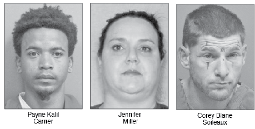 Crime Stoppers of Acadia Parish  seeks three wanted fugitives