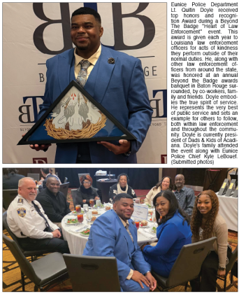 EPD officer honored at Beyond the Badge event