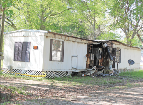Eunice man Darrell Rigmaiden died in an early morning house fire on Saturday. At 1:35 a.m., the Eunice Fire Department responded along with St. Landry Fire District #6 to a reported working structure fire located at 250 Mill Street in Eunice. (Photo by Myra Miller)