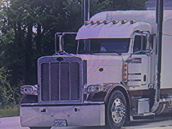 Stolen semi-trailer truck.