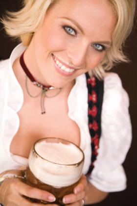 Beer maid.
