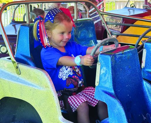 Let's take a car ride at St. Edmund Spring Fair.