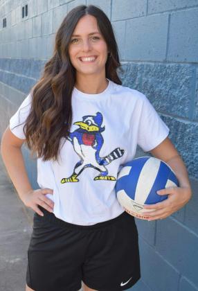 By Tom Dodge Sports Editor When the door opened,  Brittany Thibodeaux Comeaux was excited about the opportunity to be the next St. Edmund head girls volleyball coach. “I was thrilled there is an opportunity for me to coach at St. Ed’s,” she said. “I want them to have fun and yet be competive on the court.” A 2007 graduate of Pine Prairie, Comeaux was a multi-sport athlete for the Lady Panthers after starting her high school days at Chataignier High before consoliation. “My main sport was basketball but I al