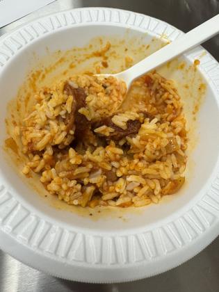 A sampling of a dish.
