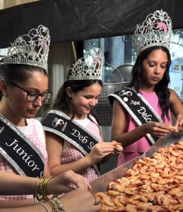 Delcambre shrimp fest queens