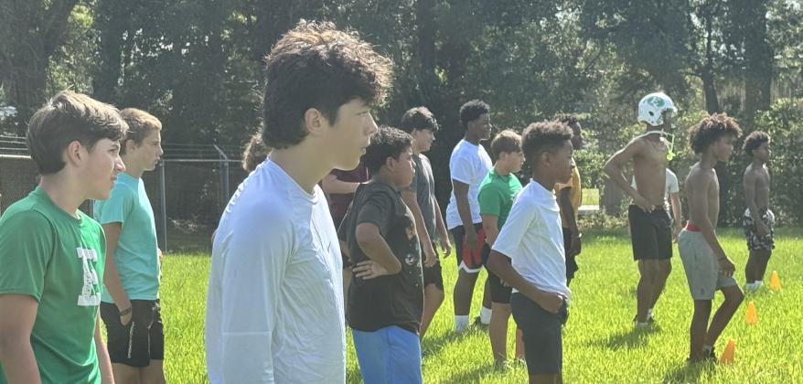 Eunice Jr High football team
