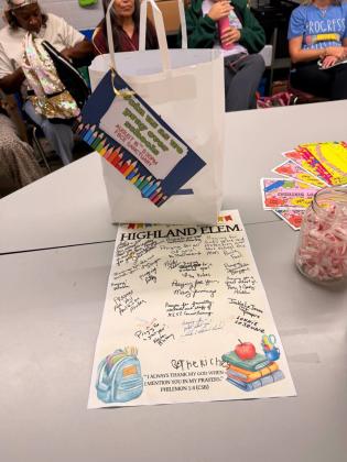 Highland thanks FBC for treats
